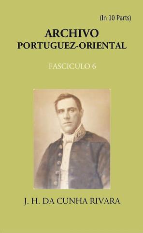 Archivo Portuguez-Oriental  FASCICULO 6