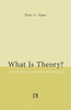 WHAT IS THEORY?: Cultural Theory as Discourse and Dialogue thumbnail 1