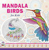 Mandala Birds For Kids Tear Out Sheets (Enhance Art Coloring, Drawing Skills, Mandala Practice) High Quality Big 160 GSM for Frame After Colouring - Perfect Gift for Teens thumbnail 1