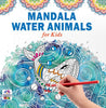 Mandala Water Animals For Kids Tear Out Sheets (Enhance Art Coloring, Drawing Skills, Mandala Practice) High Quality Big 160 GSM for Frame After Colouring - Perfect Gift for Teens thumbnail 1