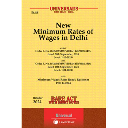 New Minimum Rates of Wages in Delhi