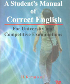 Student's Manual of Correct English: for University & Competitive Examinations (Set of 2 vols)