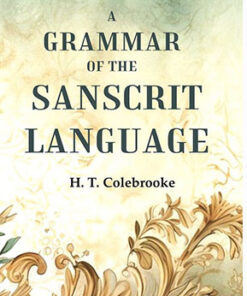 A Grammar of the Sanscrit Language