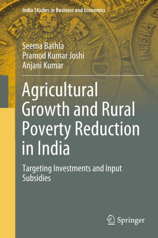 Agricultural Growth and Rural Poverty Reduction in India