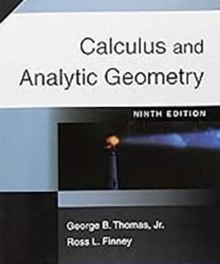 Calculus and Analytic Geometry, 9e