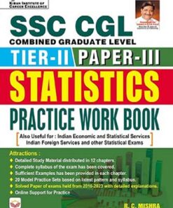 SSC CGL Tier II Paper III Statistics Practice Work Book (English Medium) (4467)