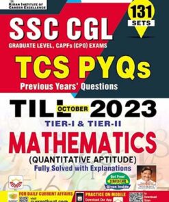 SSC CGL Mathematics (Quantitative Aptitude) TCS PYQs Till October 2023 Update Tier 1 and Tier 2 Solved Papers (English Medium) (4586)