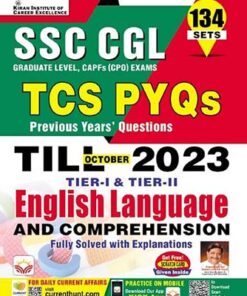 SSC CGL English Language and Comprehension TCS PYQs Till October 2023 Update Tier 1 and Tier 2 Solved Papers (English Medium) (4582)