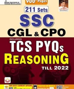 SSC CGL and CPO Including TCS PYQs Reasoning Till 2022 (English Medium) (3973)