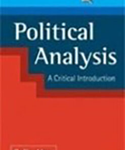 Political Analysis: A Critical Introducation