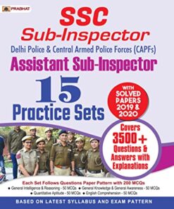 SSC (SI & ASI) Sub-Inspector & Assistant Sub-Inspector 15 Practice Sets