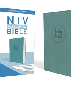 NIV, VALUE THINLINE BIBLE, LEATHERSOFT, TEAL, COMFORT PRINT
