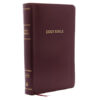 KJV, REFERENCE BIBLE, PERSONAL SIZE GIANT PRINT, LEATHER-LOO