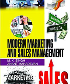 Modern Marketing & Sales Management