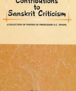 Contributions to Sanskrit Criticism