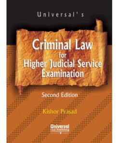 Criminal Law for Higher Judicial Service Examination