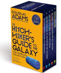 The Complete Hitchhiker’s Guide to the Galaxy Box Set by Douglas Adams – 5 Classic Sci-Fi Novels