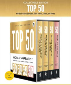 Top 50 World’s Greatest Short Stories, Speeches, Letters & Poems, COLLECTABLE EDITION (Box Set of 4 Books)