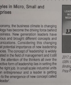 Leadership styles in Micro, Small and Medium Enterprises